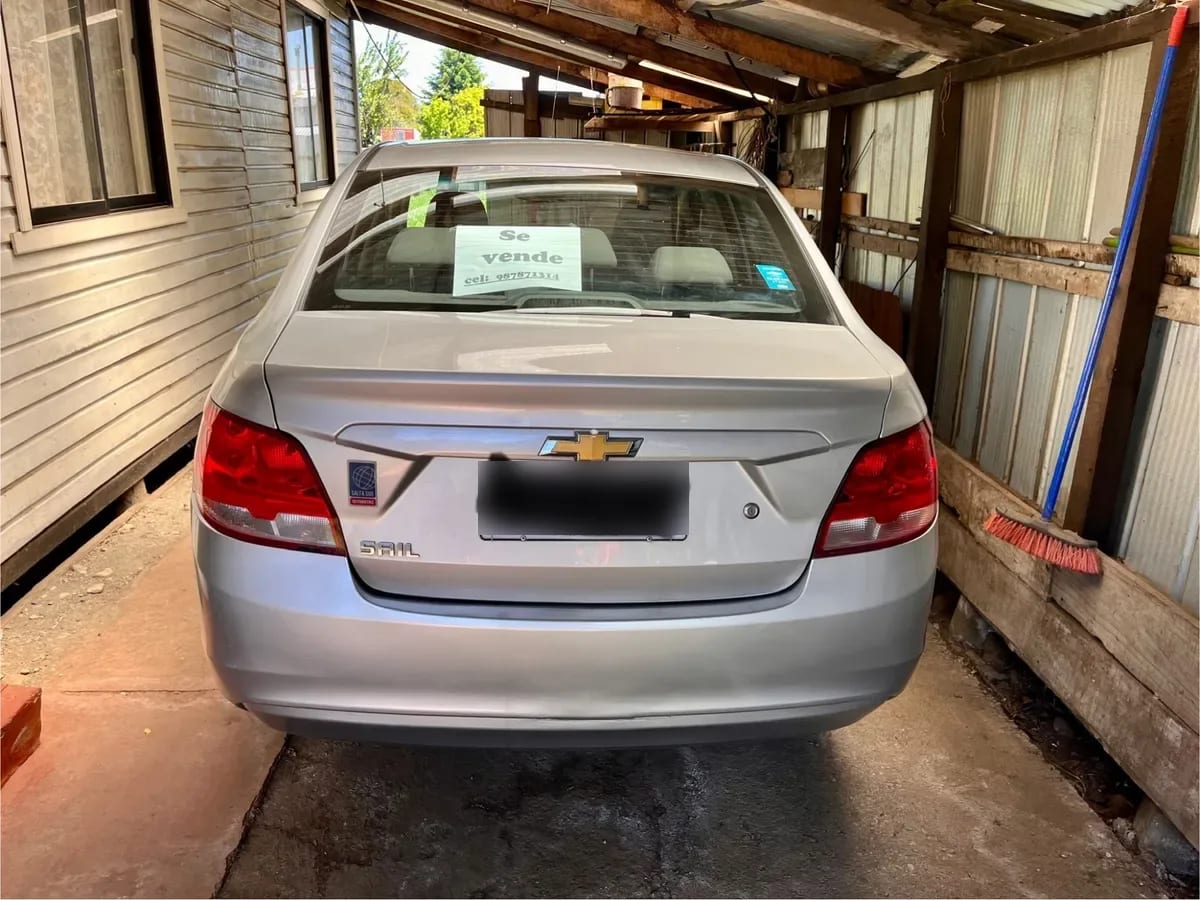 CHEVROLET SAIL 1.4 Ii Nb Lt Mt año 2016