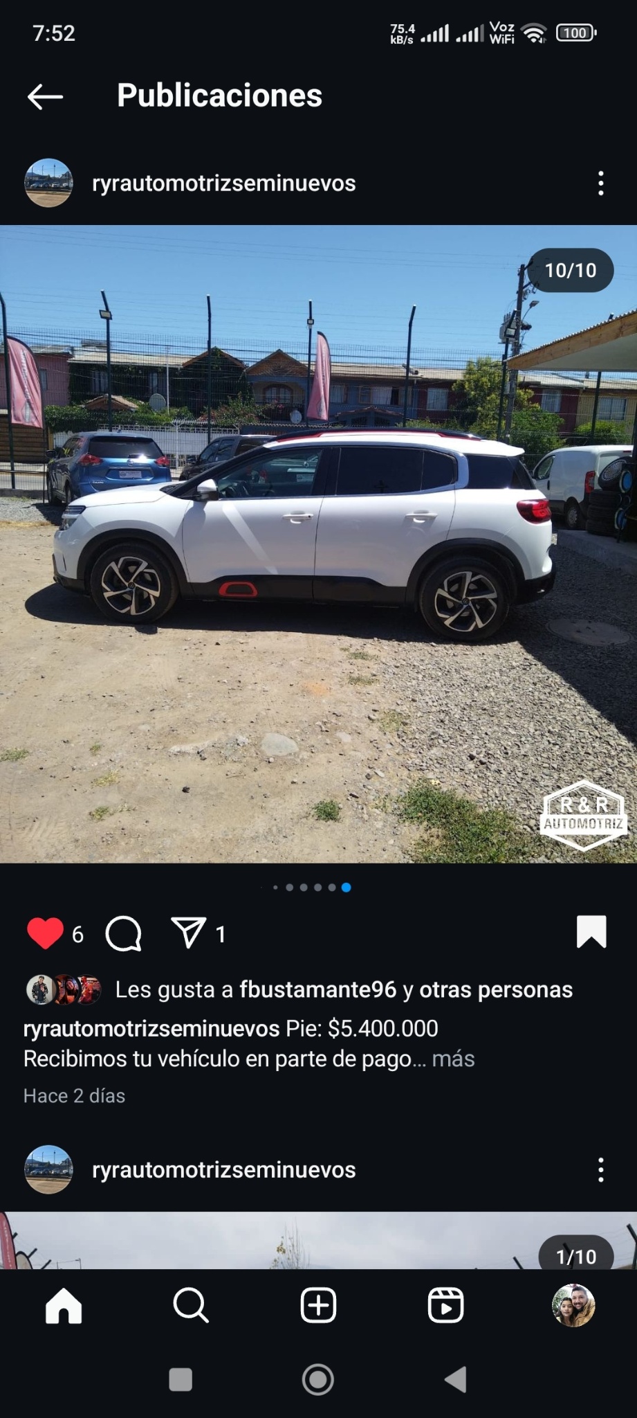 CITROEN C-5 1.5 Aircross Bluehdi 130 S&s Live Mt Diesel año 2020