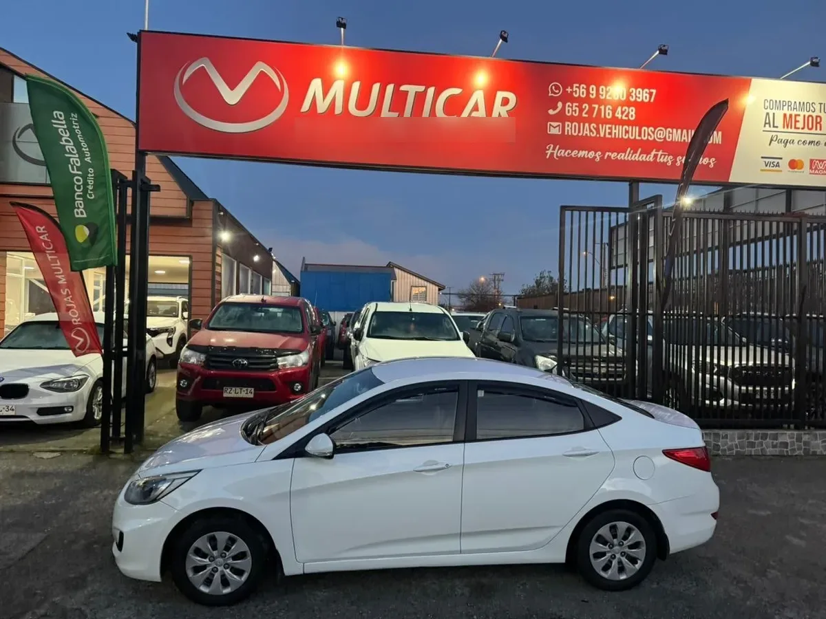 HYUNDAI ACCENT 1.6 Rb Sdn Gls 2ab Abs Mt año 2015