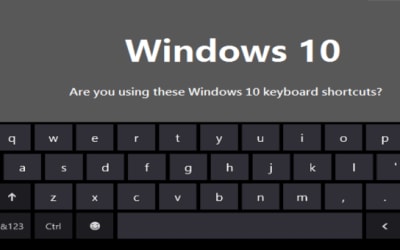 fix keyboard shortcuts windows 10