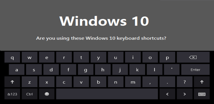 how to lock computer with keyboard windows 7