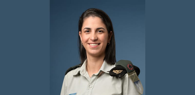 רס''ן אלה ואויה, ראש מדור תקשורת ערבית וסגנית דובר צה''ל לעולם הערבי / צילום: יונתן בלום