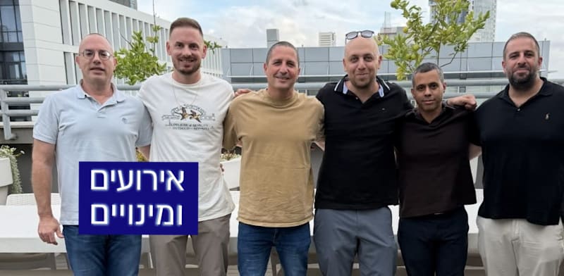 גל שפירא, עומר יפת, יובל מני, עדו הר-טוב, דור מליון וליאור טנר / צילום: באדיבות גיתם