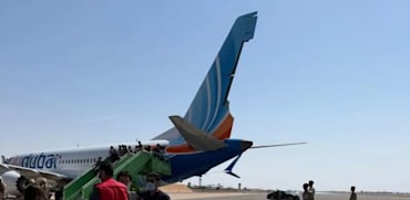 זנב המטוס של פליי דובאי נפגע כתוצאה מהצניחה המהירה / צילום: לפי סעיף 27 א'