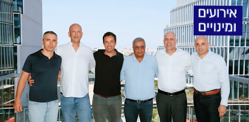 "מימין: שי מימוני, קובי גרדי, מיכאל רצון, ראם רצון, יוסי ברק, עודד רצון / צילום: איל אפרתי"