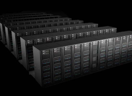 1.*HGX Supercomputer - אילוסטרציה לתצורה של מחשב על מבוסס HGX / צילום: באדיבות אנבידיה 1.*HGX Supercomputer - אילוסטרציה לתצורה של מחשב על מבוסס HGX / צילום: באדיבות אנבידיה