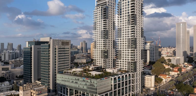 "מגדלי דה וינצ'י / צילום: עמית גירון"