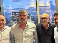 עורכי הדין חן בוכניק, אמיר עמר (ראש הפירמה), נדב אברמוביץ' ורם ז'אן (שותף מנהל) / צילום: יחצ