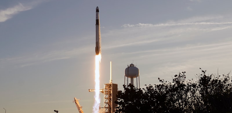 משגר פאלקון 9 של חברת spaceX / צילום: ap, Terry Renna