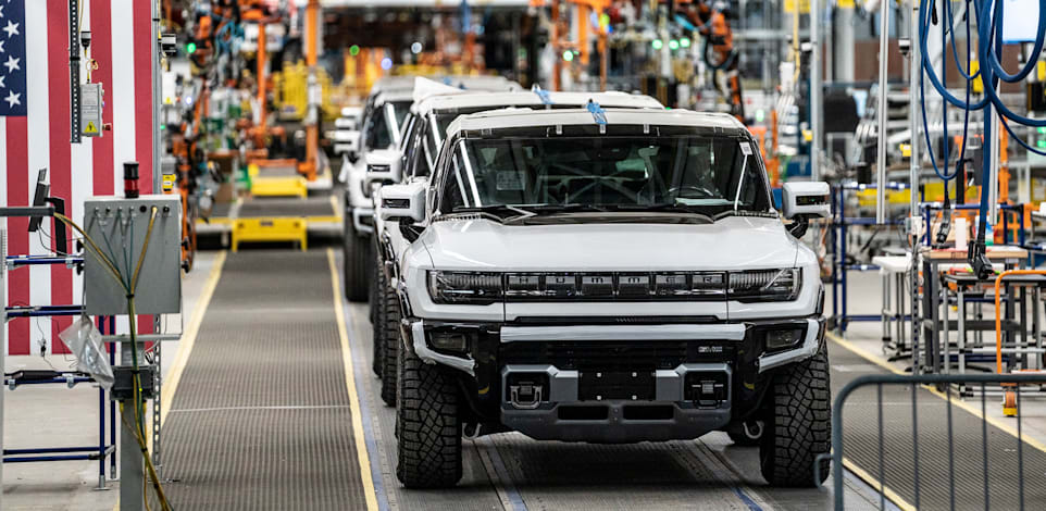 מפעל של ג'נרל מוטורס בדטרויט, מישיגן / צילום: Reuters, Dominick Sokotoff