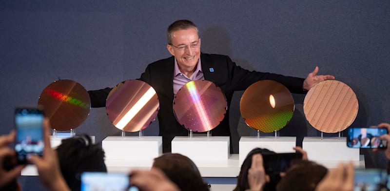 "מנכ''ל אינטל, פט גלסינגר, בדצמבר / צילום: ap, Ben Hider"