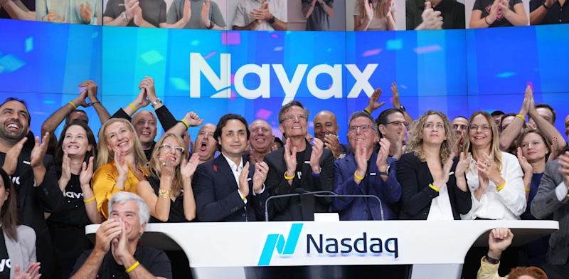 "הנהלת נאייקס בתחילת המסחר במניה בנאסד''ק, ספטמבר 2022 / צילום: נאסד''ק"