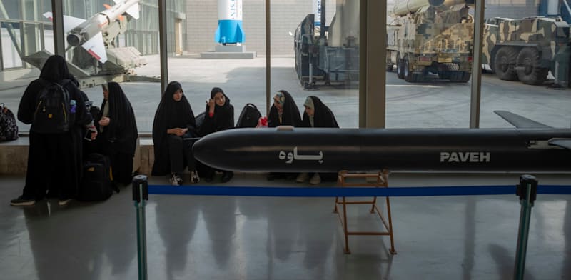 The cruise missile launched by Iran to Israel was presented in Moscow