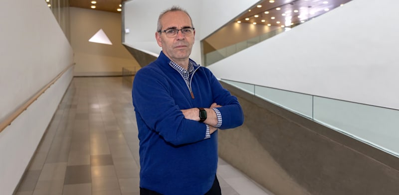 פרופ' דוד פסיג / צילום: כדיה לוי (צולם במוזיאון תל אביב לאמנות)