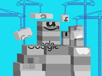 חמש ענקיות הטק / עיצוב: טלי בוגדנובסקי