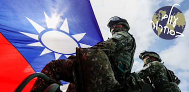 חיילים בצבא טייוואן. חשיבות אסטרטגית וכלכלית / צילום: Associated Press, Daniel Ceng