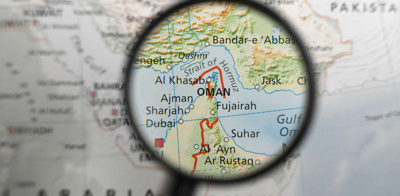 מיצרי הורמוז / עיבוד: Shutterstock