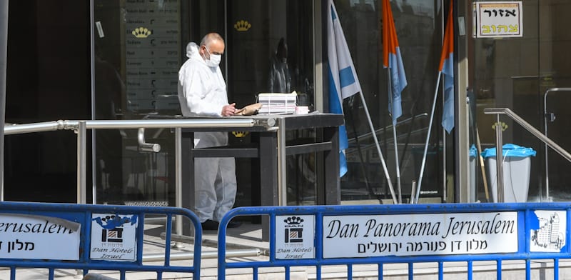 מלונית קורונה בירושלים. “זה נראה רע בדיוק כפי שזה נשמע” / צילום: רפי קוץ