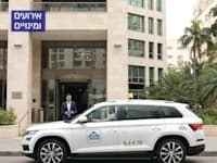 מונית שעובדת עם TAXIGO / צילום: טקסיגו