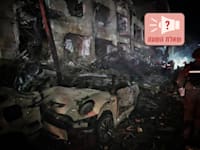 נפילה בזירת תל אביב / צילום: דוברות המשטרה