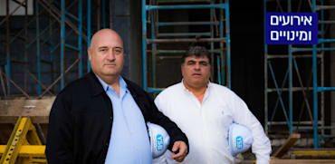 האחים אמיר ופיני יעקובי / צילום: אריק סולטן