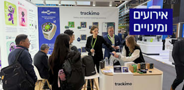 דוכן של אחת החברות הישראליות בביתן הישראלי ב-MWC / צילום: תמונה פרטית