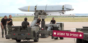 טיל JASSM-ER בבסיס חיל האוויר האמריקאי / צילום: צילום מסך מתוך יוטיוב (חיל האוויר האמריקאי)