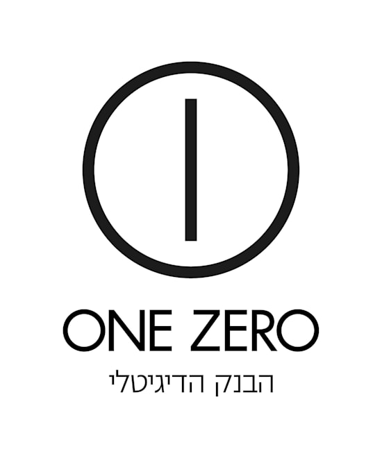 הלוגו החדש של הבנק / צילום: הבנק הדיגיטלי ONE ZERO