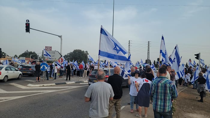 צומת כרכור, הערב צומת כרכור, הערב