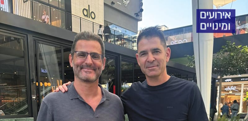 "מנכ''ל ביג חי גאליס (מימין) ומנכ''ל טרמינל X ניר הורוביץ (משמאל) / צילום: יח''צ"