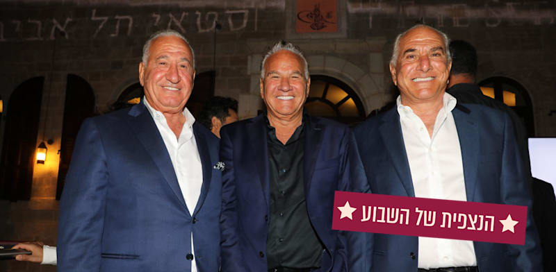 "האחים אבי, רפי וג'ו נקש / צילום: אביב חופי"