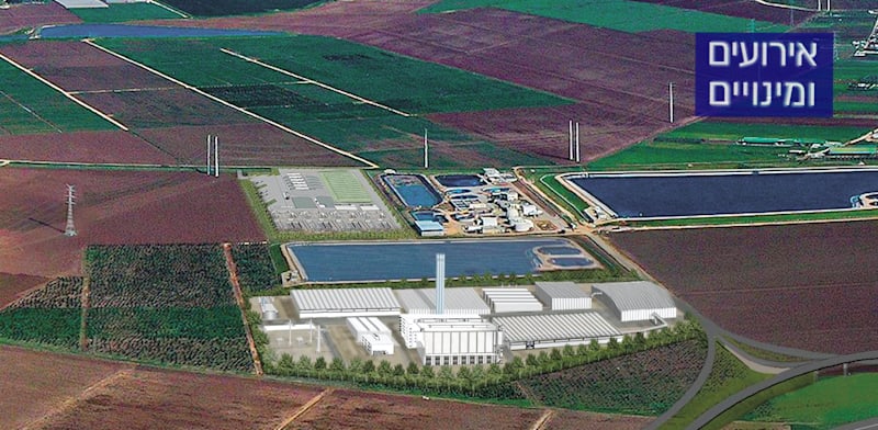 הדמיה של מתקן ההשבה המתוכנן / צילום: ג'ני ויינשטיין, אדריכלית נוף