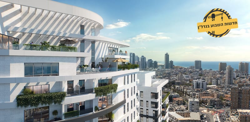 פרויקט ''תדהר בגיבורים'' בבת ים / הדמיה: 3DVISION