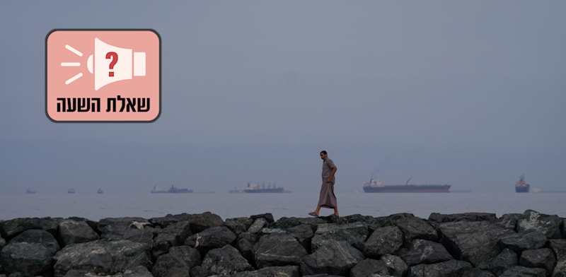 מכליות נפט מחכות מחוץ למצר הורמוז / צילום: ap, Altaf Qadri