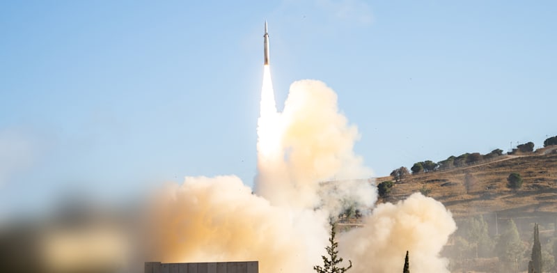 פעילות מערכות ההגנה האווירית (ארכיון) / צילום: משרד הביטחון