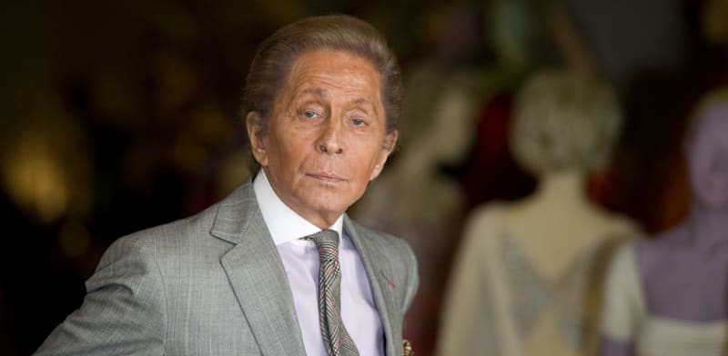 מעצב האופנה האיטלקי ולנטינו / צילום: Reuters, WENN