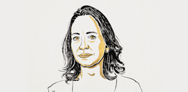 מריה קורינה מצ'אדו / צילום: Ill. Niklas Elmehed © Nobel Prize Outreach