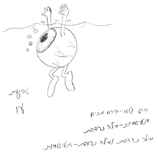רישום של איל ברקוביץ ז''ל רישום של איל ברקוביץ ז''ל