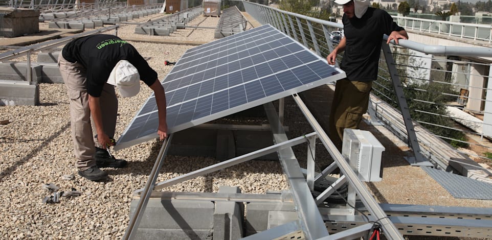 השקת שדה סולרי בכנסת - אנרגיה ירוקה / צילום: דוברות הכנסת