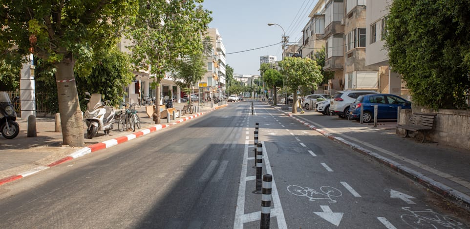 קורונה - סגר  עסקים חנויות סגורים  רחובות ריקים / צילום: כדיה לוי