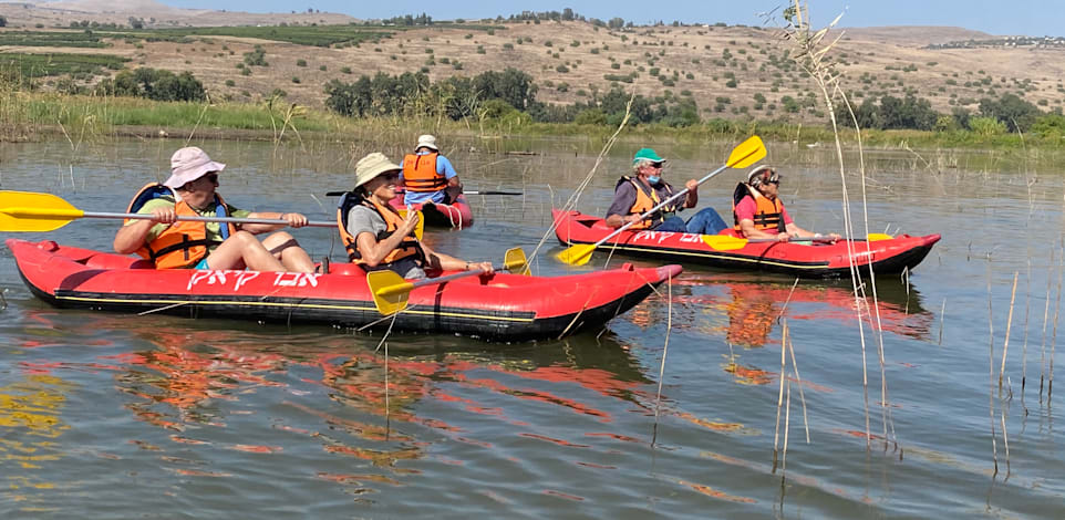 שיט קיאקים בין הכינרת לירדן / צילום: יורם שלג