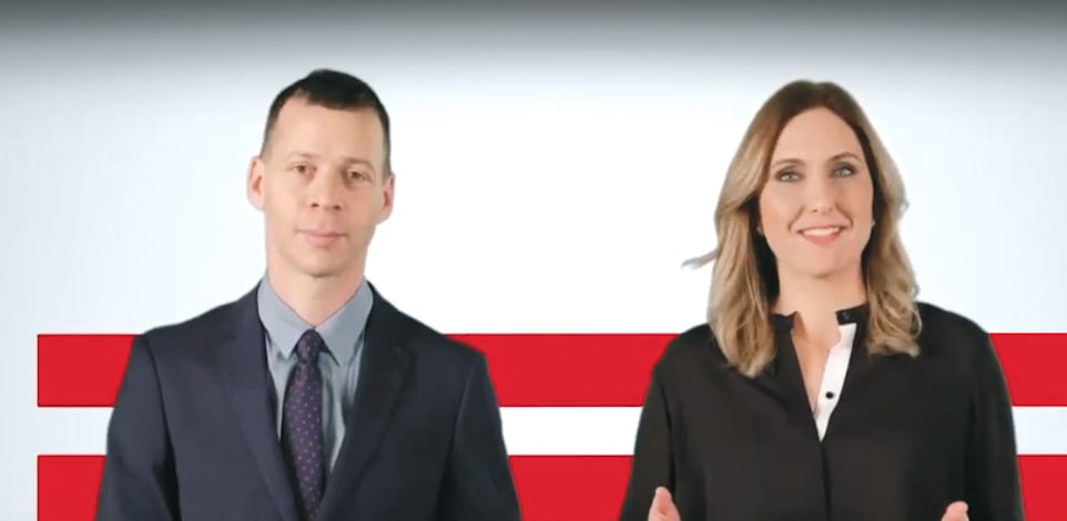 קרן מרציאנו ועמית סגל. יתרון המוכרות / צילום: צילום מסך מתוך הפרומו ל־N12