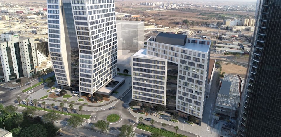 פרויקט משרדים של לוינשטין וכלל במרכז העסקים בבאר שבע / צילום: ברעלי לויצקי כסיף אדריכלים