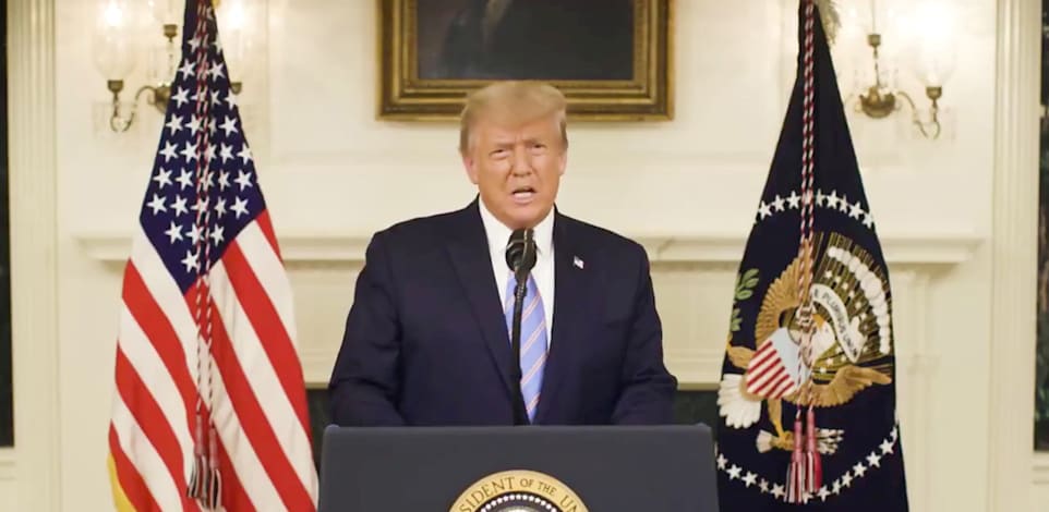 דונלד טראמפ מודה בנצחון ביידן לראשונה / צילום: Reuters, Donald J. Trump via Twitter