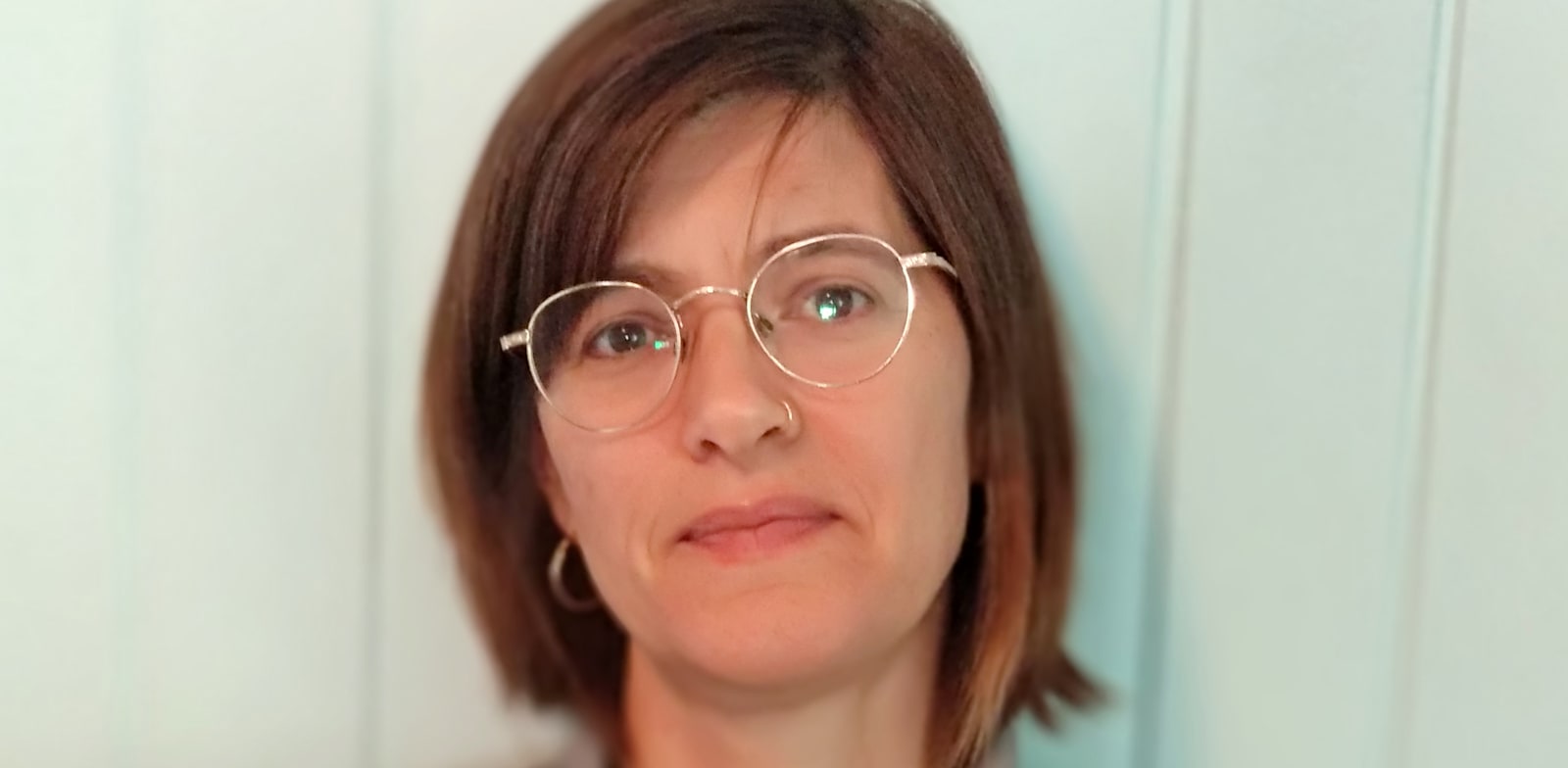 מיכל שדה גולדווסר, הבעלים של דוכן "פסטה בנמל" / צילום: נעה זני