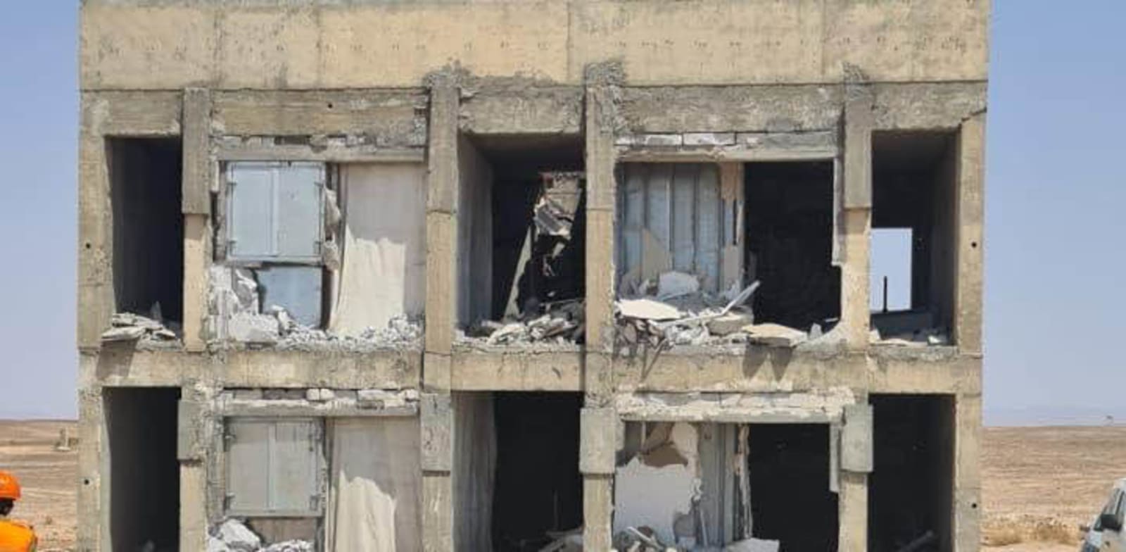 הניסוי במערכות המיגון / צילום: פיקוד העורף