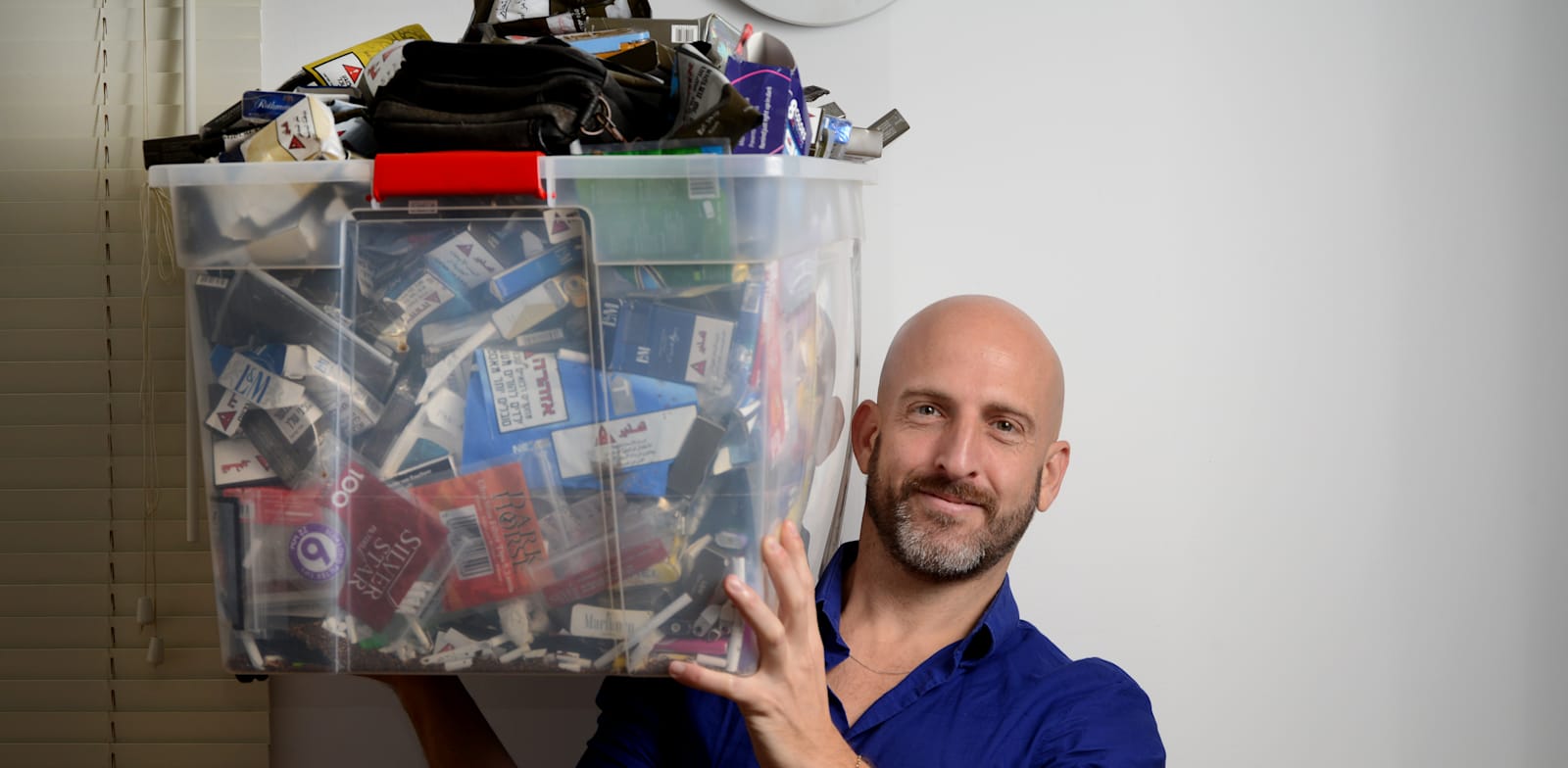 אסף אשכנזי, מנכ"ל אלן קאר ישראל, חברה שמציעה גמילה מעישון / צילום: איל יצהר