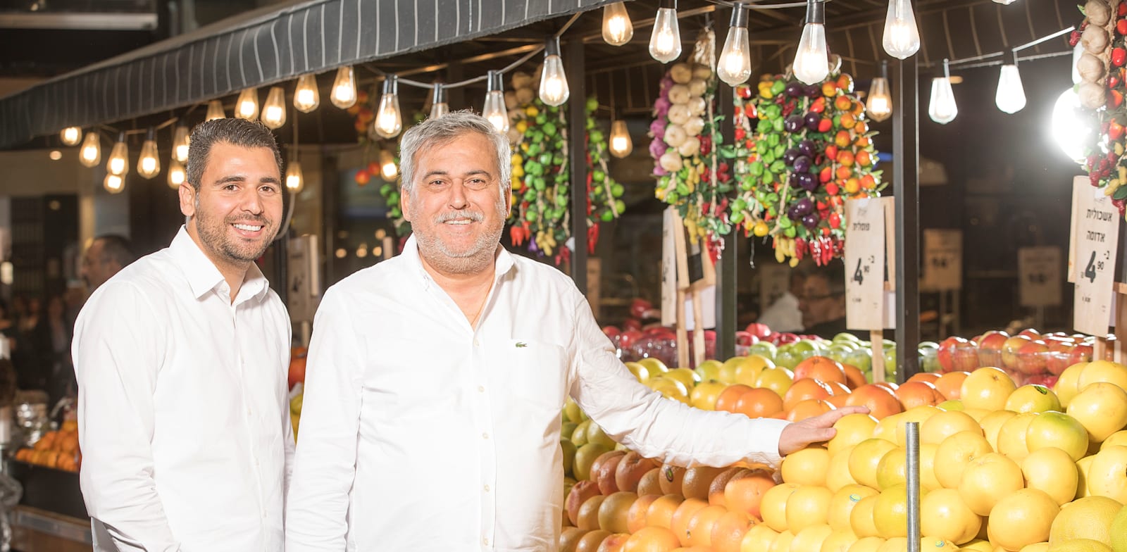 נחום ויוסי ביתן. למכור מזון כשר בדובאי / צילום: רמי זרנגר