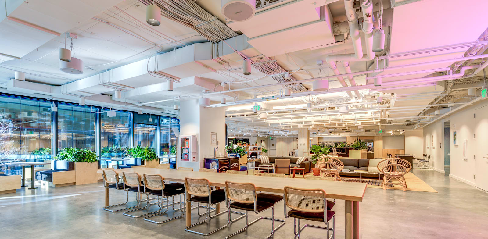 משרד של Wework בוושינגטון הבירה. האנליסטים צופים עלייה בשימוש בחללים גמישים / צילום: Shutterstock