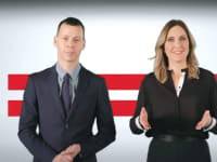 קרן מרציאנו ועמית סגל. יתרון המוכרות / צילום: צילום מסך מתוך הפרומו ל־N12